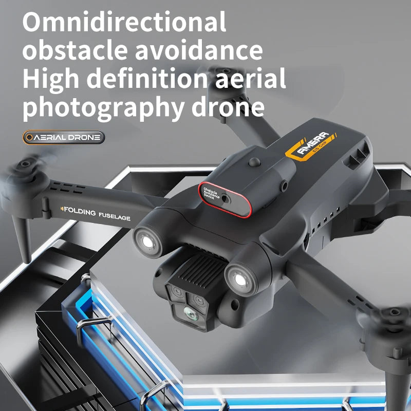 Max Drone 8K Professional Optical Flow Triple HD Camera Foldable RC Helicopter WIFI FPV