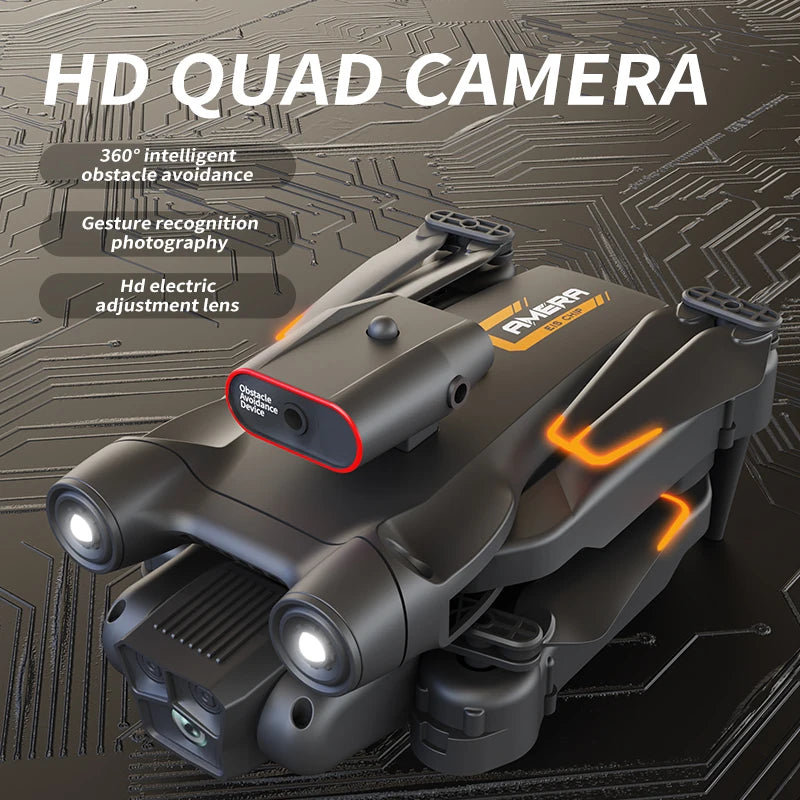 Max Drone 8K Professional Optical Flow Triple HD Camera Foldable RC Helicopter WIFI FPV