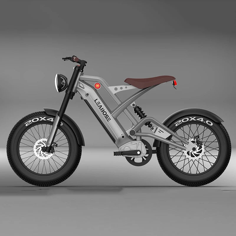 2025 New Style Fashion Electric City Bike 20Inch 1000W Electric Bicycle Adults 48V Electric Fat Tire Bike