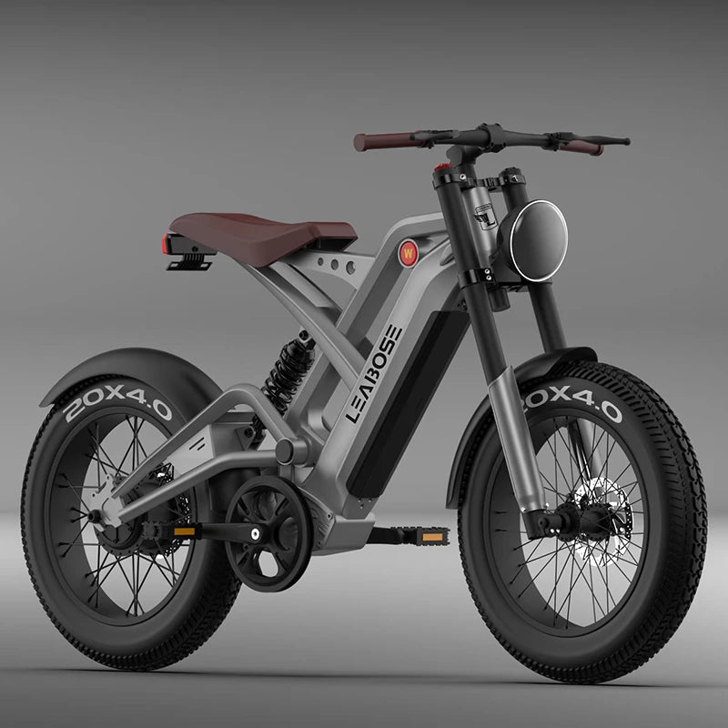 2025 New Style Fashion Electric City Bike 20Inch 1000W Electric Bicycle Adults 48V Electric Fat Tire Bike