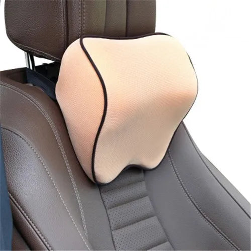 Car Neck Headrest Pillow Car Accessories Cushion Seat Neck Rest Memory Cotton