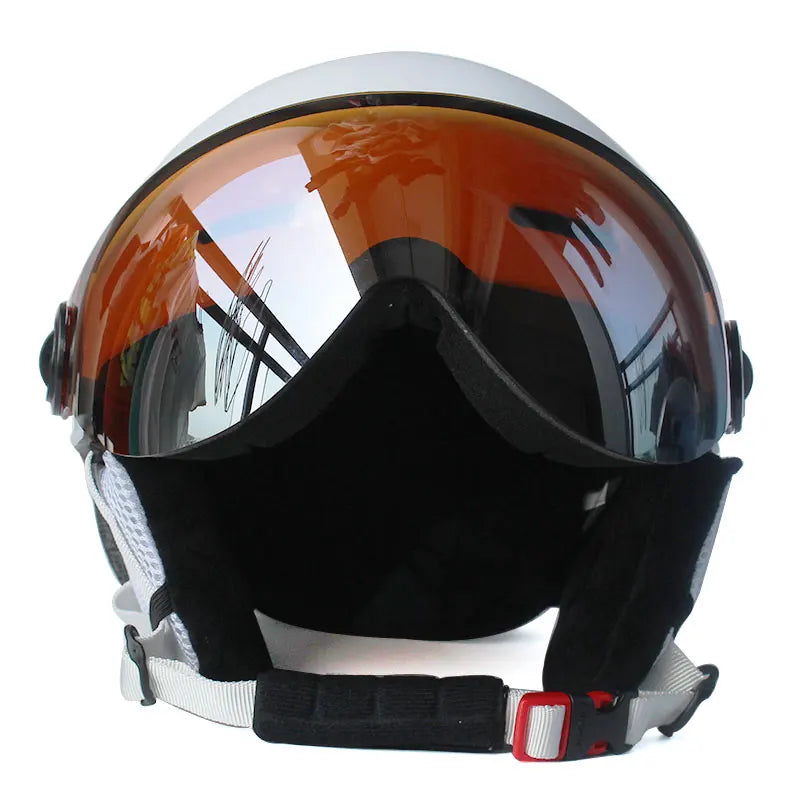 MOON Goggles Skiing Helmet Integrally-Molded PC+EPS High-Quality Ski Helmet Outdoor Adult Sport Ski Snowboard Skateboard Helmets