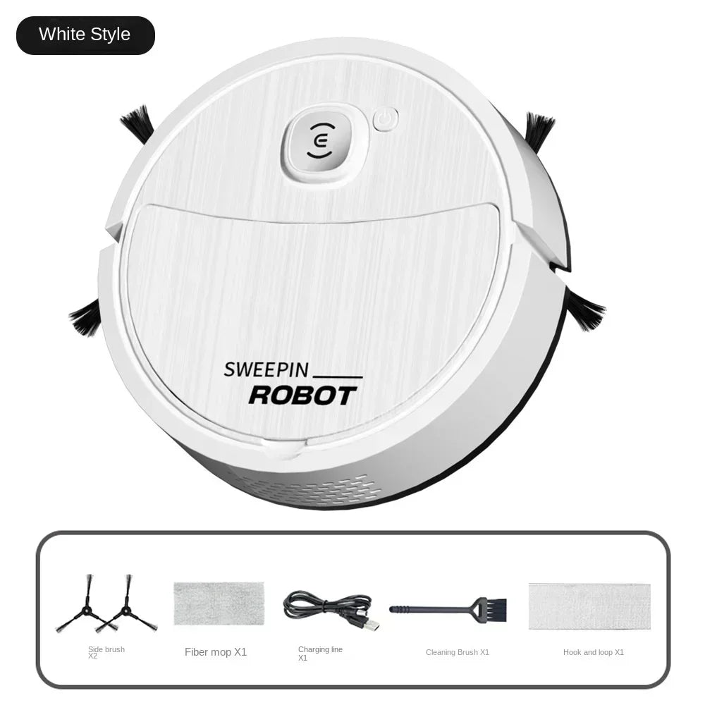 Three in One New Robot Cleaner Sweeping Suction Mopping Cleaning Machine