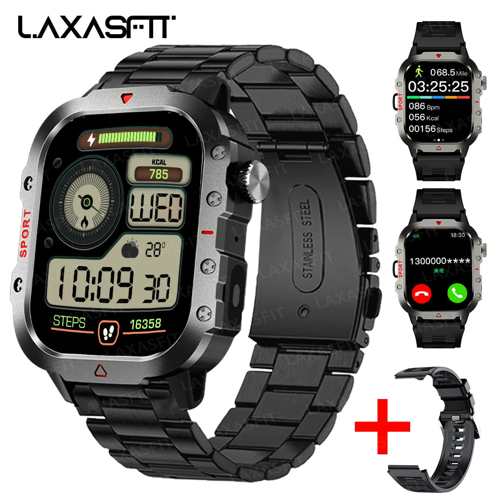 Sports Smart Watch 1.71 Bluetooth Talking Watch Multi Sport LED Flashlight Outdoor Smart Watch