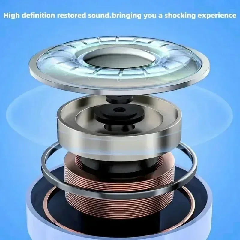 T2 Earphone Bluetooth 5.2 TWS Earbuds Ear For Smart Phone Xiaomi Samsung Games Music