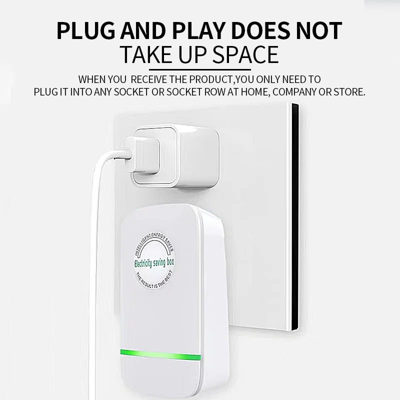 Pro Power Save Electricity Energy Saver 90V-250V Home Office Electricity Saving Box US/EU/UK Plug Stable Voltage