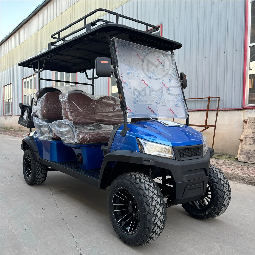 Street Legal Touring 60V 72V Lithium Electric Golf Cart 4 Seats Go Kart ATV UTV Adult Scooter Classic Gasoline Golf Cart