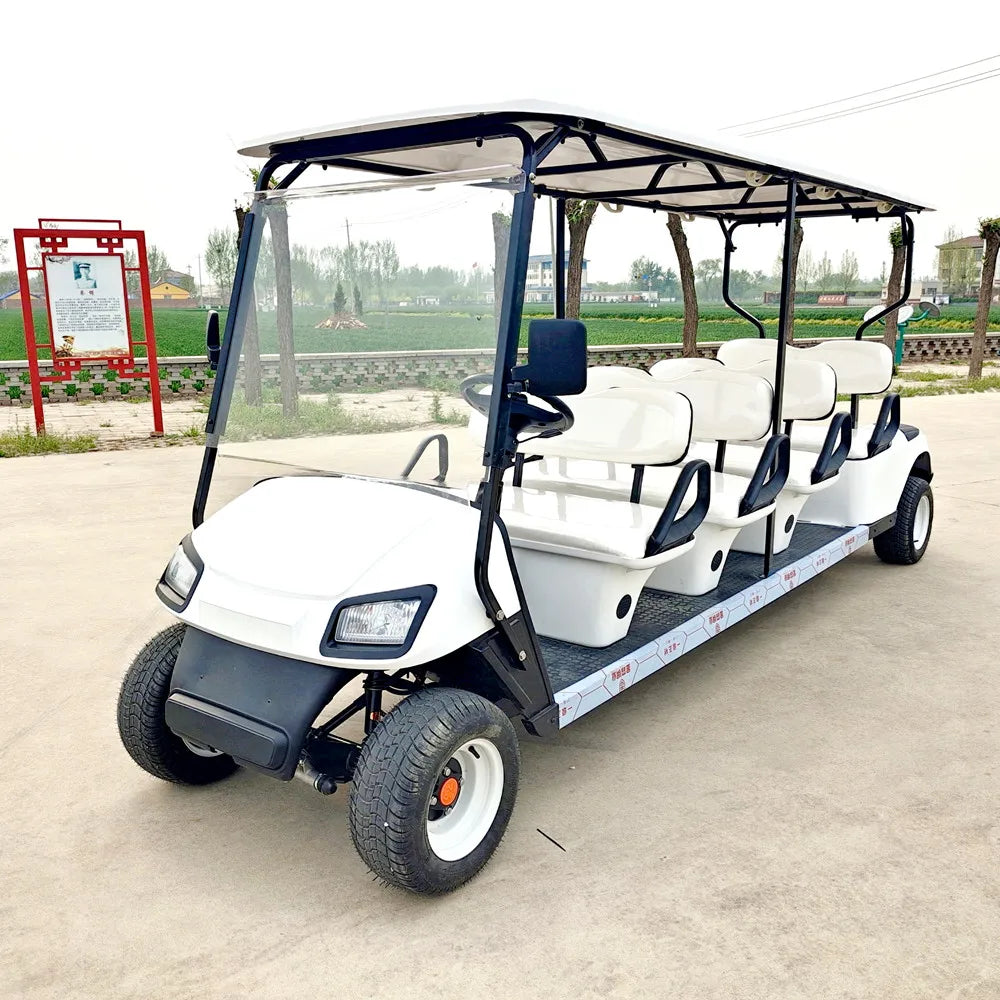 The Best Street Legal Choice 2 4 Passenger Classic Fuel Off-Road Golf Cart Battery Powered Big Wheel Golf Cart