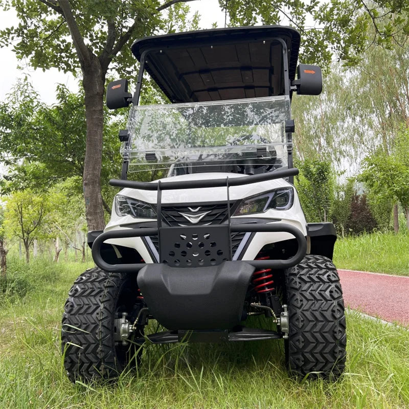 Hot Selling 4 Wheel Adult Golf Buggy Car Lithium Battery Powered Off Road Tire Street Legal 2 4 6 Passenger Electric Golf Cart