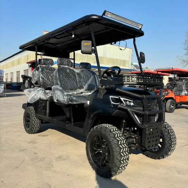 Street Legal Touring 60V 72V Lithium Electric Golf Cart 4 Seats Go Kart ATV UTV Adult Scooter Classic Gasoline Golf Cart