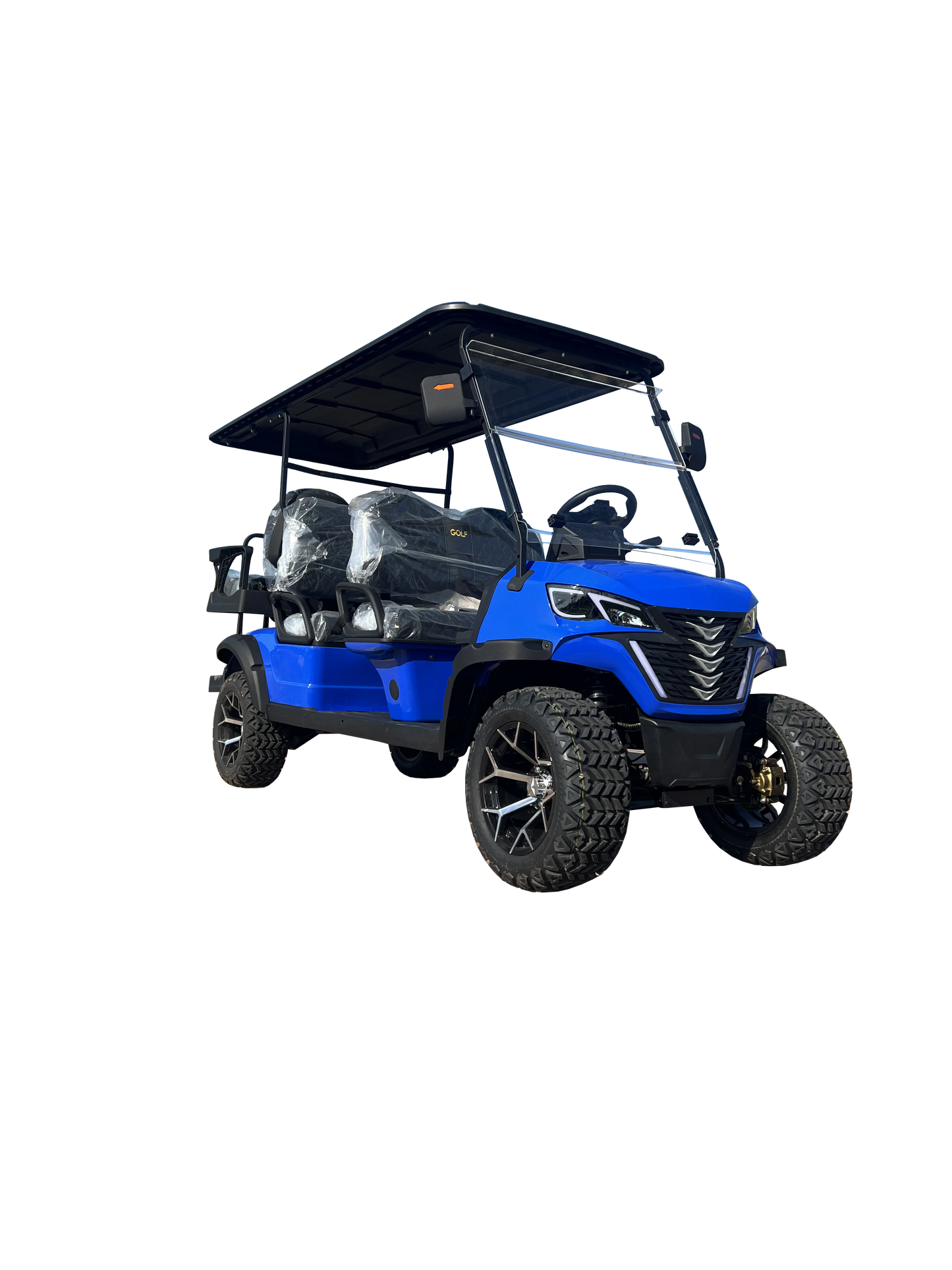 4 Seater Golf Cart Electric Power 60V 200Ah Lithium Golf Cart Hot Selling 4 Wheel Disc Brake Classic Club Car