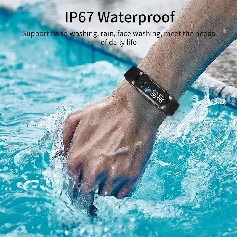 Smart Watch Men 2023 Smart Band Women Heart Rate Blood Smart Bracelet Sport Fitness Tracker