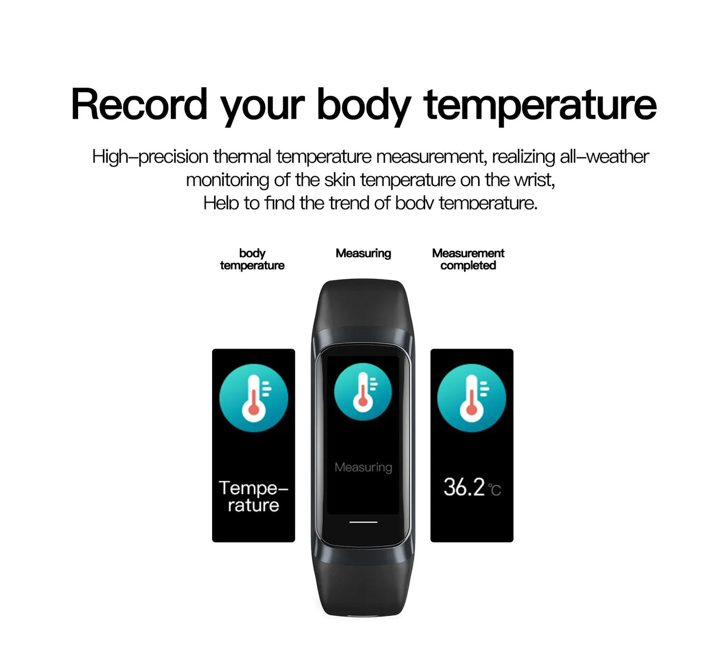 Smart Watch Men 2023 Smart Band Women Heart Rate Blood Smart Bracelet Sport Fitness Tracker