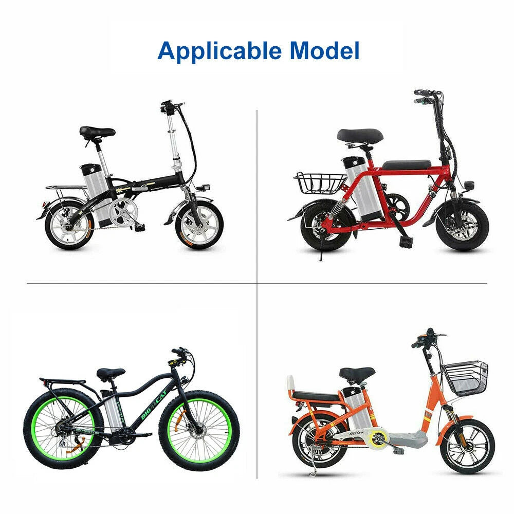 48V 20Ah 15Ah Silverfish Lithium Electric Bike 1000W 500W 24V 36V Lithium Ion Electric Bike Bicycle 48V18650Battery Pack+Charger