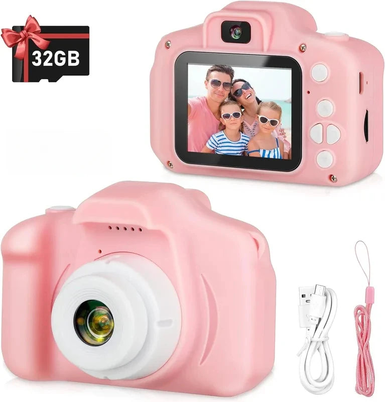 X2 Camera 32G Mini Digital Vintage Cam Educational Toys Kids