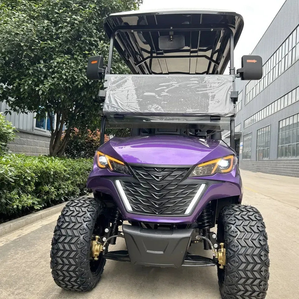 2025 Powerful 4 Wheel Club Car 5000W Motor Golf Buggy Cart Rapid Delivery Electric Car Street Legal