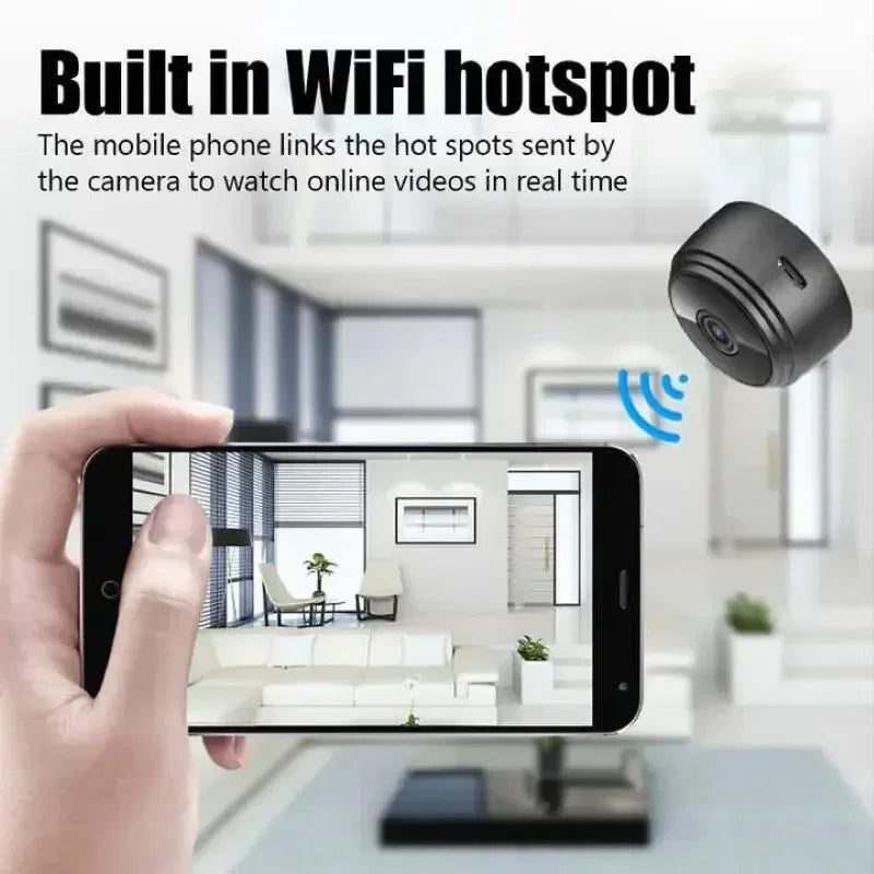 Mini Camera 1080P HD Video Recorder Wireless Security Monitor