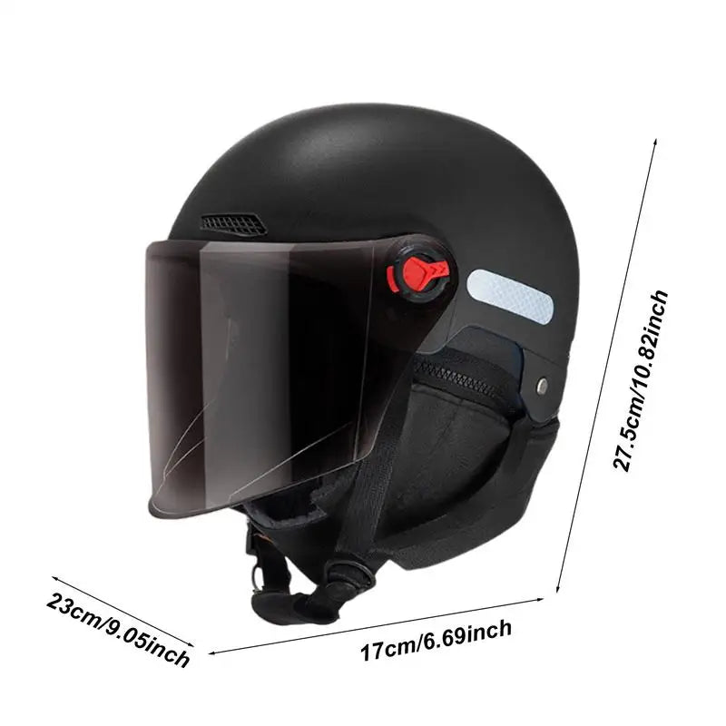 Winter Helmet For Men Windproof Helmets Snowboard Helmet Men Snow Sport Helmets Warm Bikes Helmet Removable Ear Protection