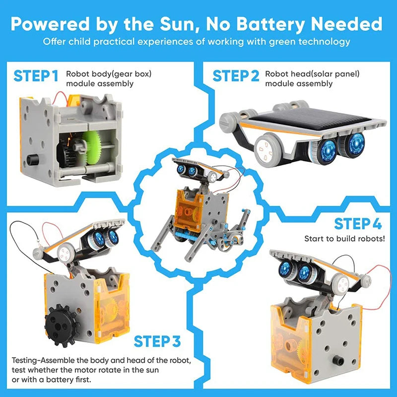 12 In 1 Develop Educational Learning Robotic Programming Toy