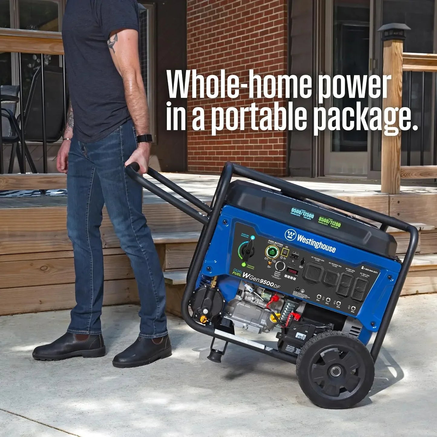 12500 Watt Portable Generator