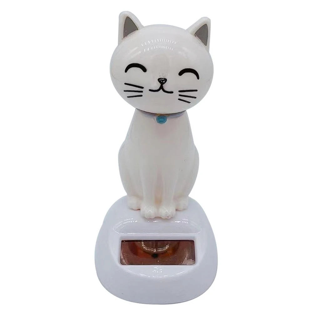 Cute Car Interior Solar Dancing Toy Solar Powered Swinging Animals