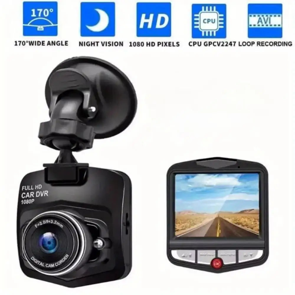 Car Camera HD 1080P Dashcam DVR Recorder Auto Rear View Camera Mirror Recorder