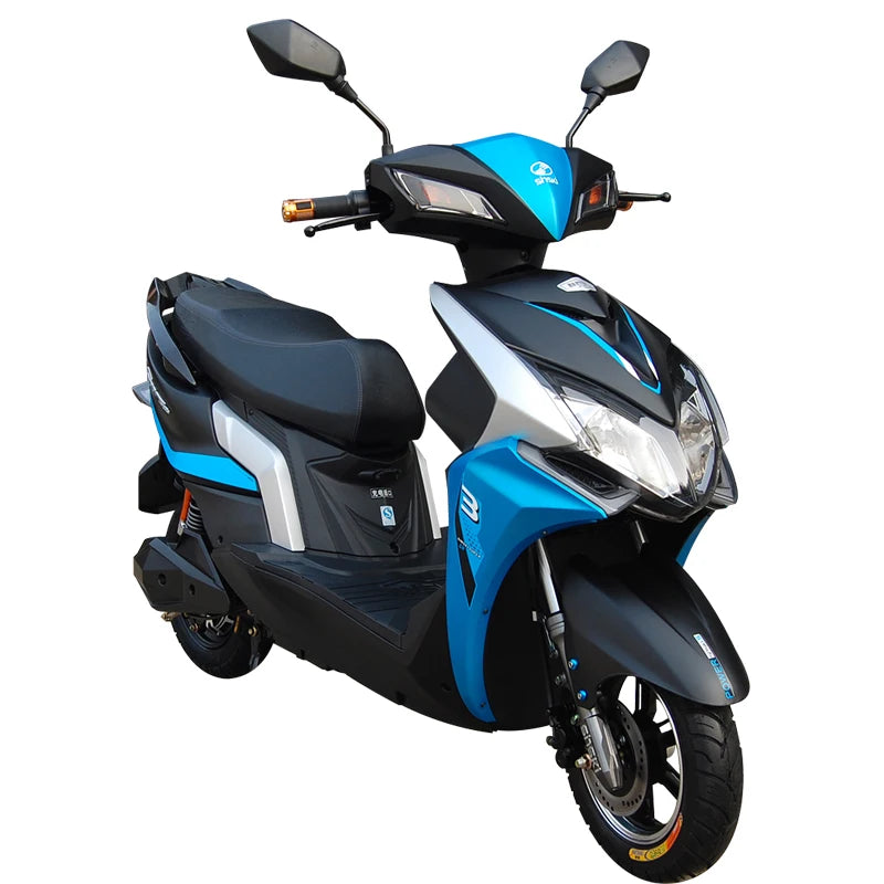Indian Market Disc Brake 1000W Electric Scooters For Adults Electric Motorcycles Two Wheel Electric Scooter With Seat