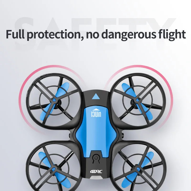 V8 New Mini Drone HD 1080P Wide Angle Camera WiFi FPV Helicopter Kids Toys 4DRC