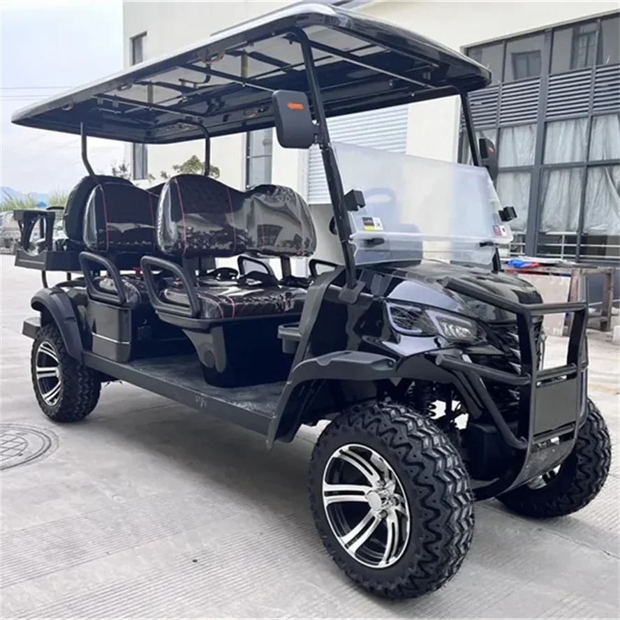 Street Legal Touring 60V 72V Lithium Electric Golf Cart 4 Seats Go Kart ATV UTV Adult Scooter Classic Gasoline Golf Cart