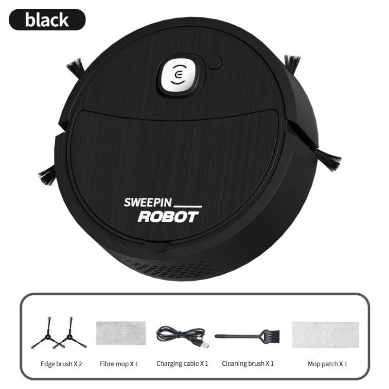 Three in One New Robot Cleaner Sweeping Suction Mopping Cleaning Machine