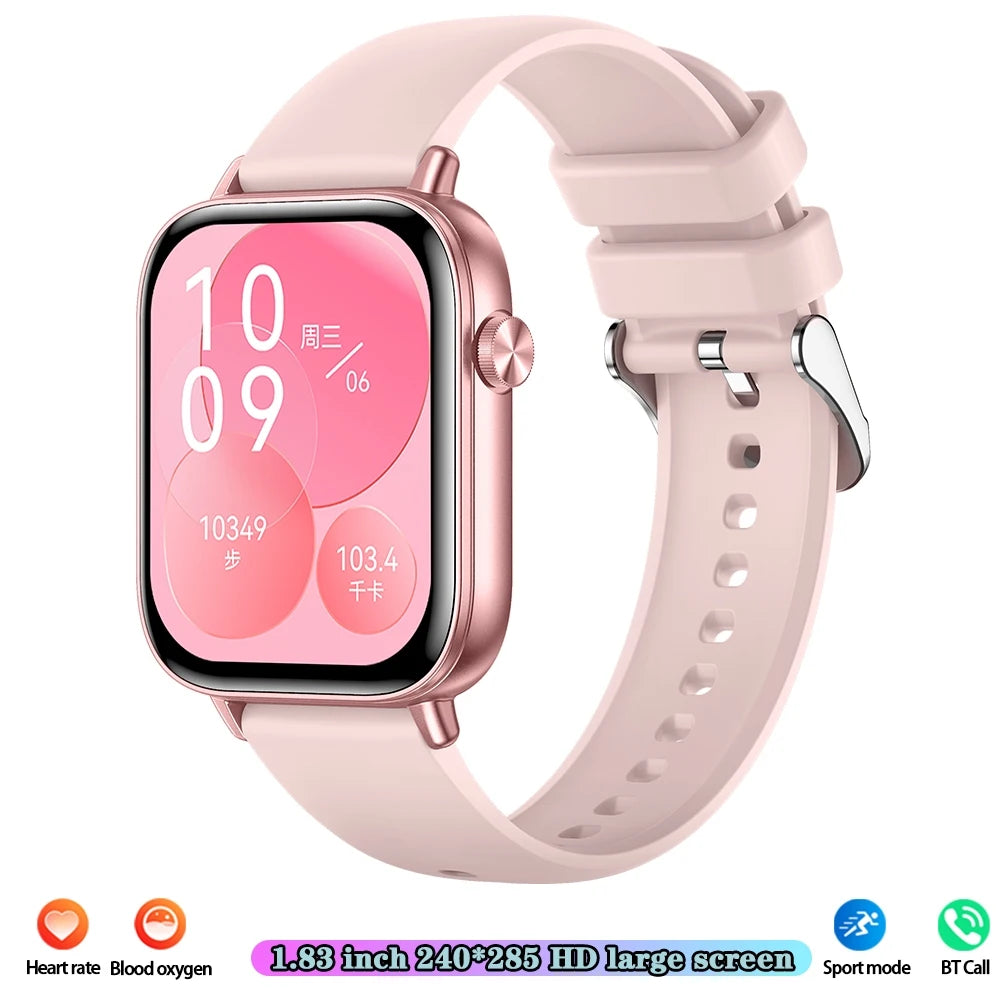 2025 For HUAWEI Watch FIT 3 Smart Watch Men's Bluetooth Talk Fitness Tracker Sports Watches Fashion Women Smartwatch For Xiaomi