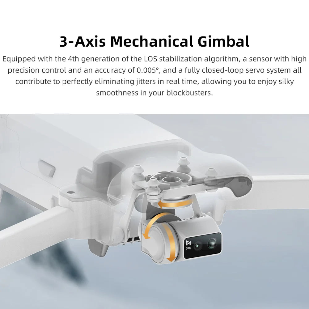 4K HDR 48MP 30x Camera Drone Professional GPS 10KM RC Quadcopter