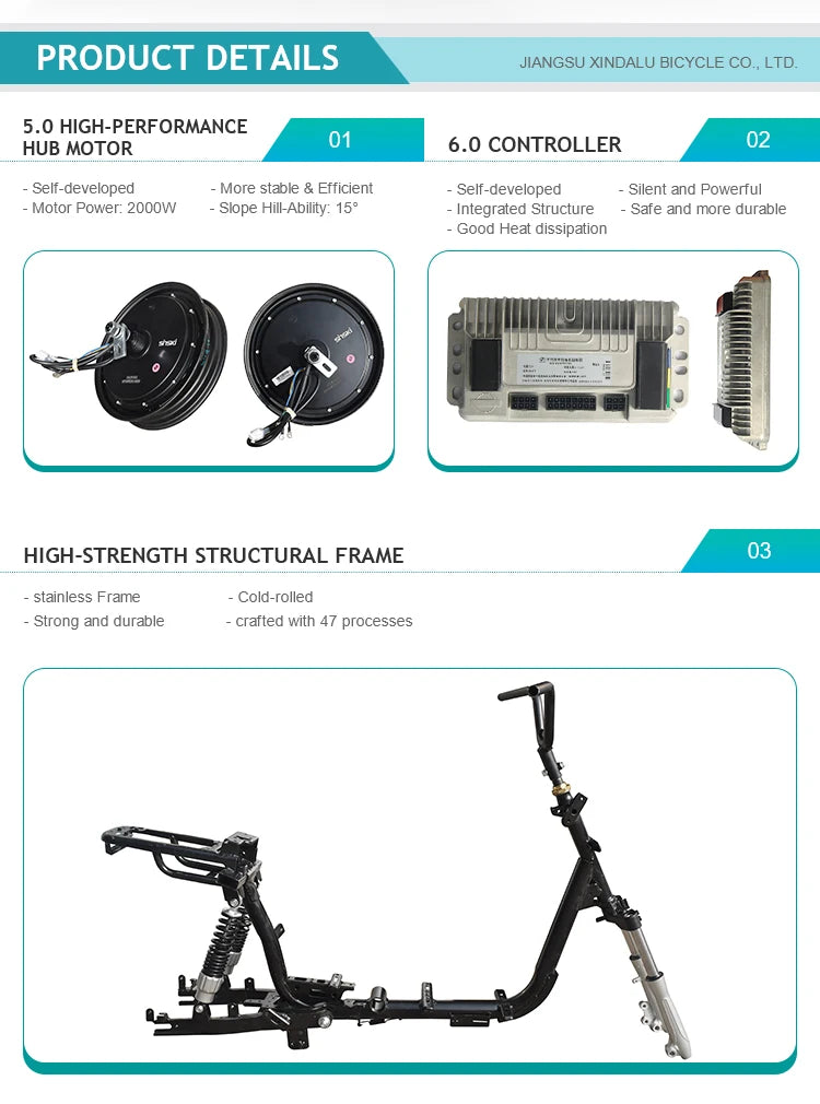 Indian Market Disc Brake 1000W Electric Scooters For Adults Electric Motorcycles Two Wheel Electric Scooter With Seat