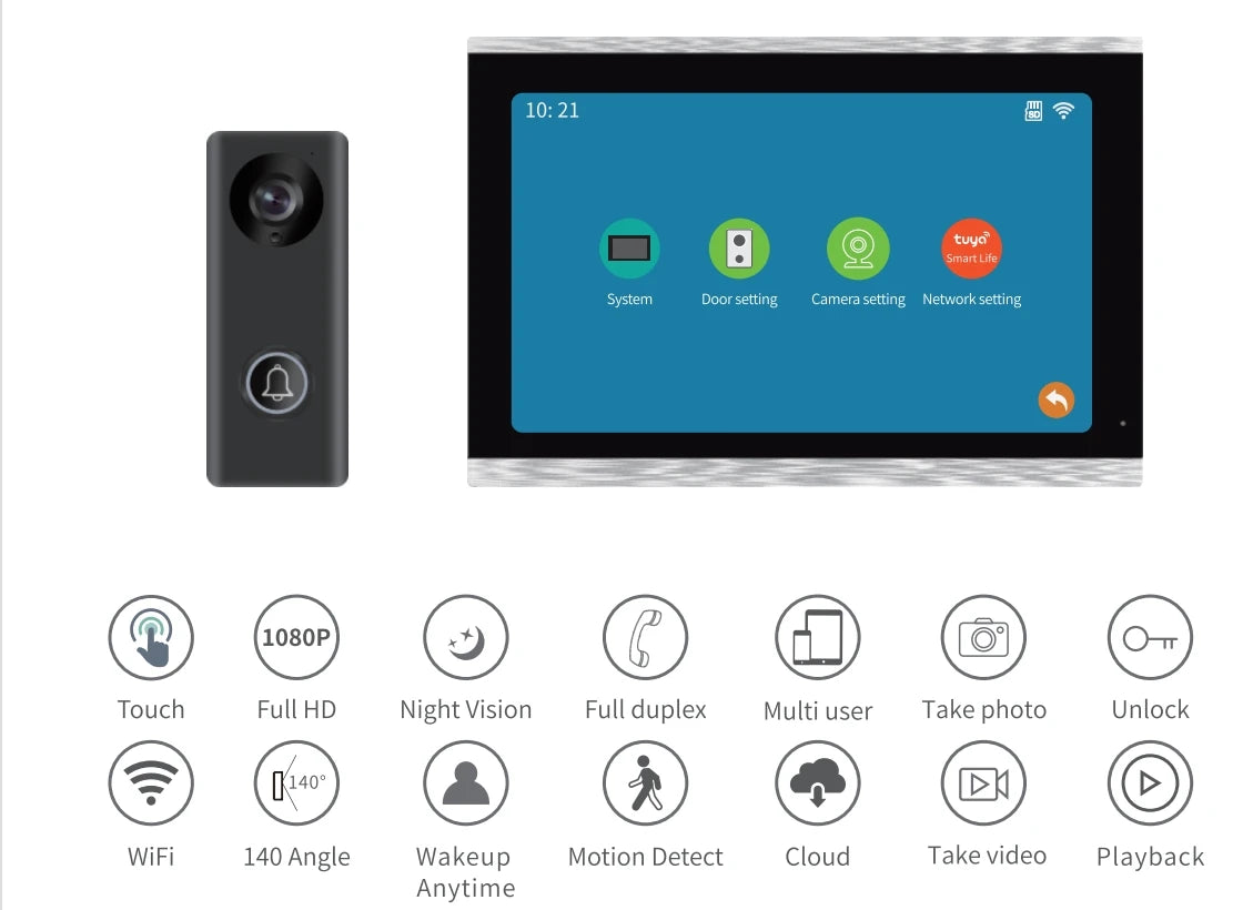 Wireless Ring Wifi Doorbell
