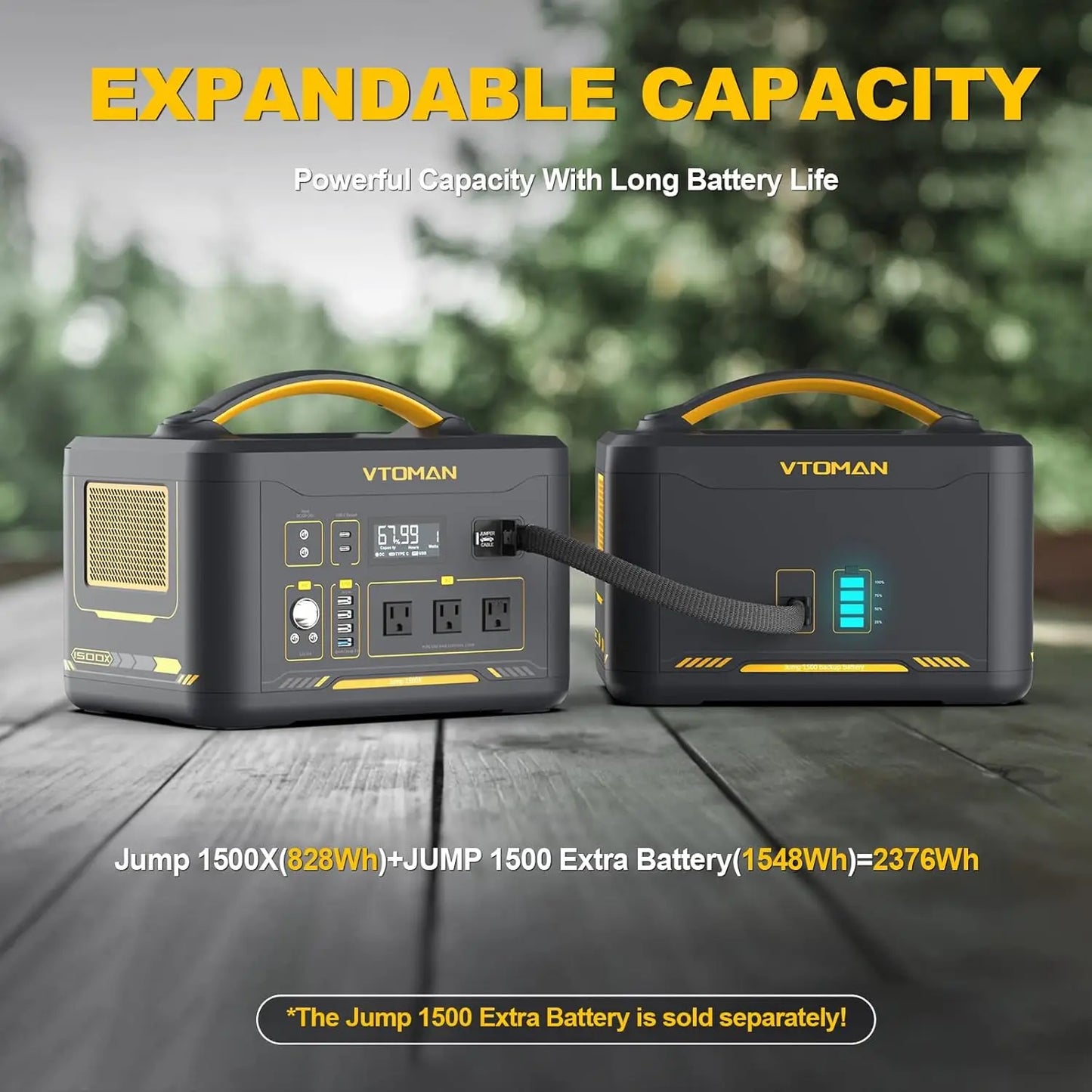 Jump 1500X Solar Generator with 220W Panels