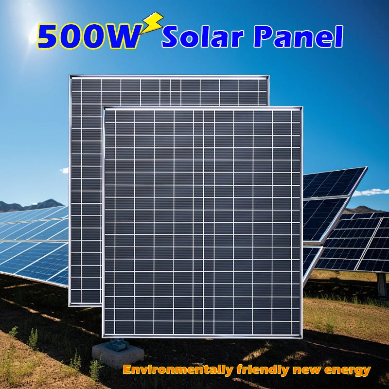 Solar Panel Power Bank Kit
20W/H 100A Controller Solar Plate for Home Camping RV Car