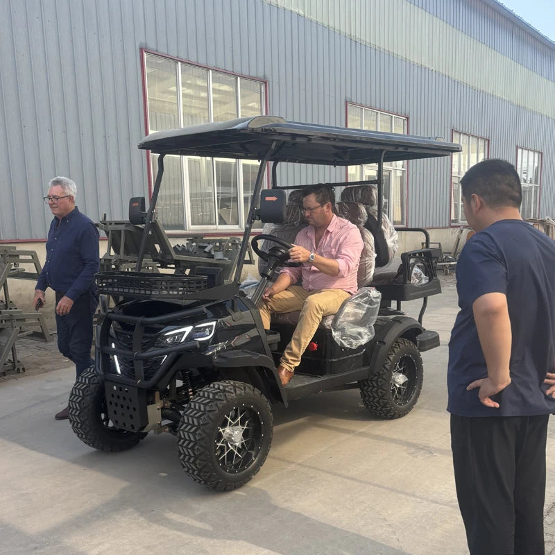 Sale 2 4 6 8 Seats Utility Vehicle48V/72V Off-road Buggy Utility Cart Park 4000/5000/7000W Electric Golf Scooter Cart