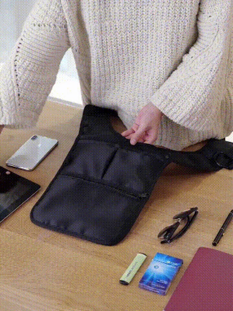 Upgraded anti-theft hidden underarm bag trendy cell phone bag secret agent bag close crossbody purse women style shoulder bag