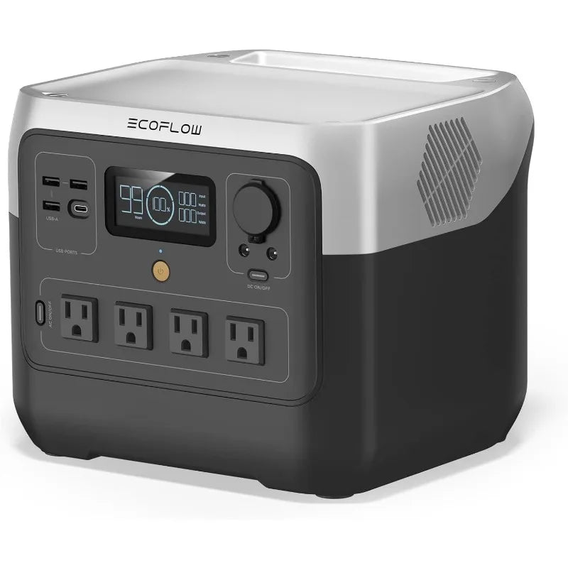 EF ECOFLOW Portable Power Station RIVER 2 Pro, 768Wh LiFePO4 Battery