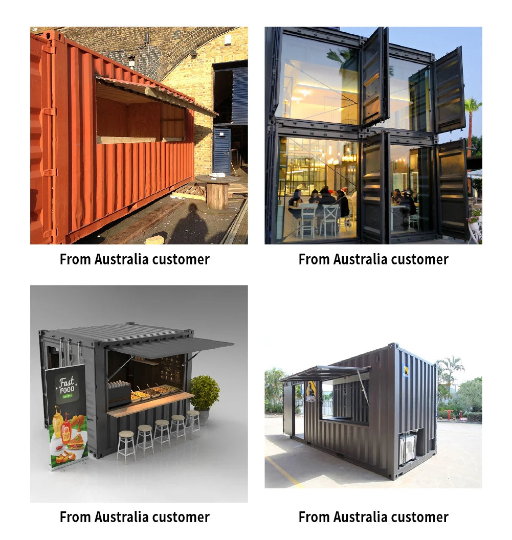 Luxury Prefabricated Container Home from China Factory20ft 40ft 2 - 3 Bedrooms Portable Detachable