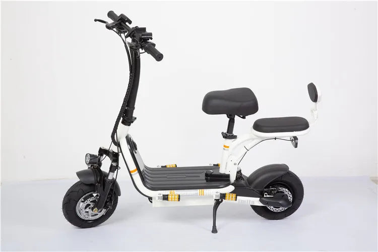 Two-wheeled electric vehicle 400W48V20AH lithium battery double electric bicycle portable urban mobility electric scooter