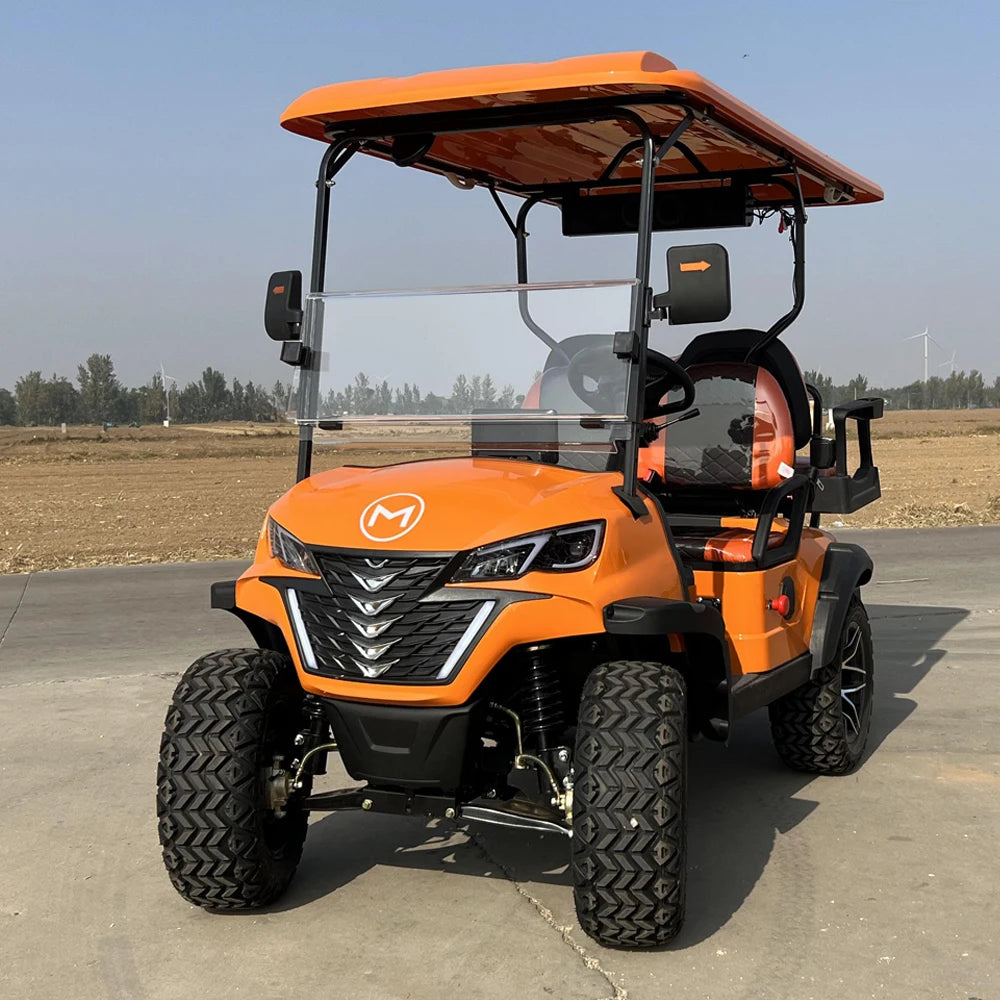 Street Legal Touring 60V 72V Lithium Electric Golf Cart 4 Seats Go Kart ATV UTV Adult Scooter Classic Gasoline Golf Cart