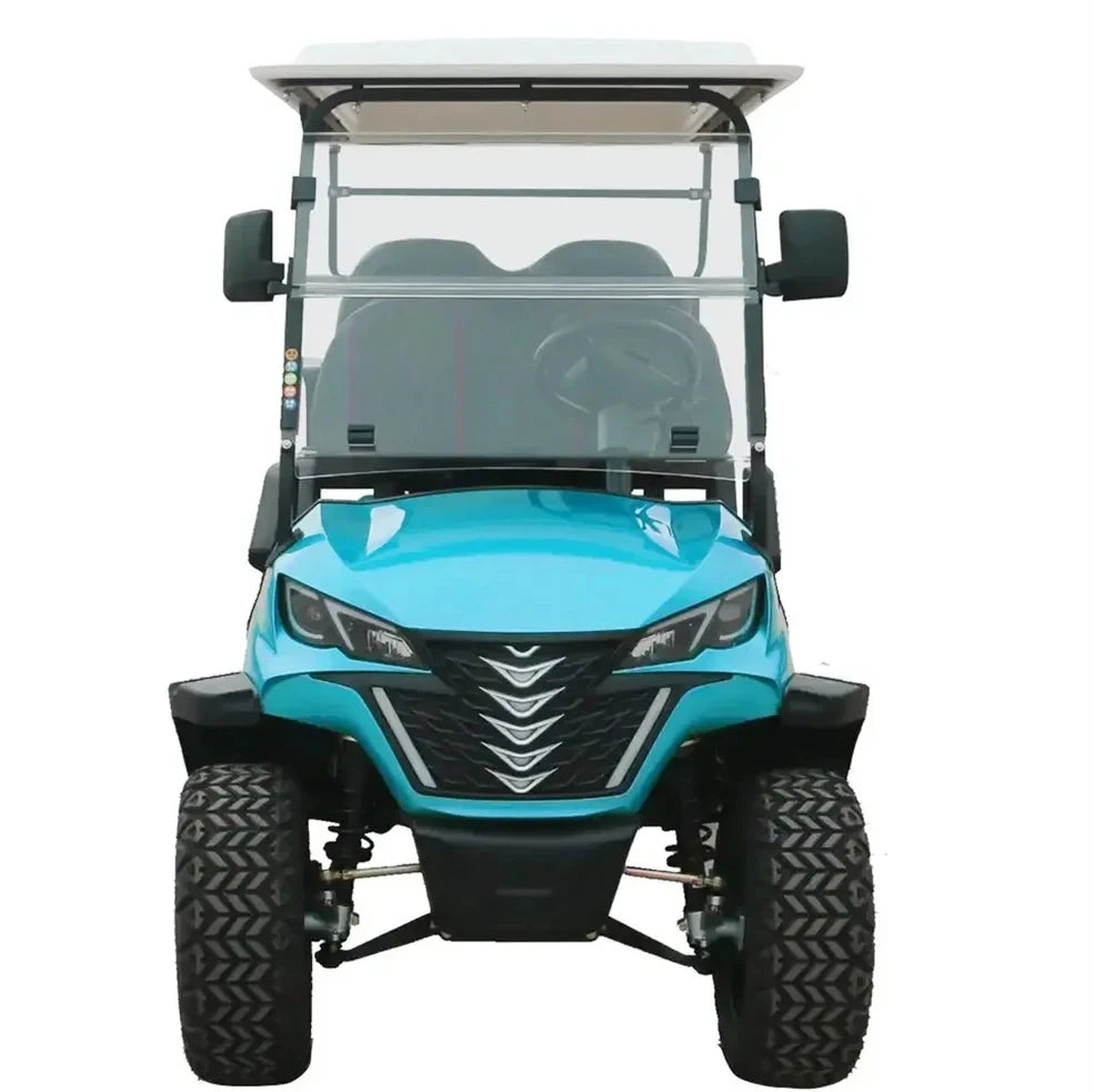 72v Electric Golf Cart 4+2 6 Seater 7.5kw Lithium Golf Off Road Buggy Garden Villa Hunting Golf Cart