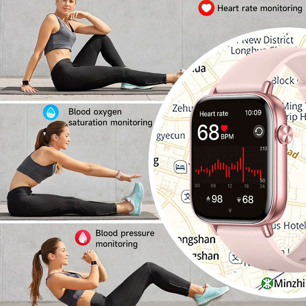 2025 For HUAWEI Watch FIT 3 Smart Watch Men's Bluetooth Talk Fitness Tracker Sports Watches Fashion Women Smartwatch For Xiaomi