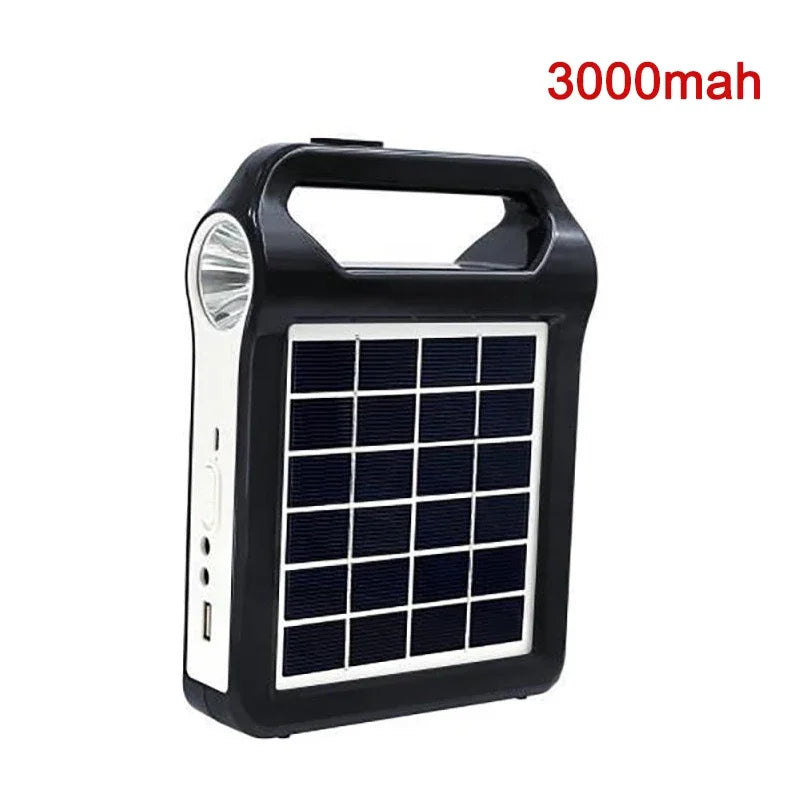 6Vr Portable Storage Generator System USB Charger With Lamp Lighting Home