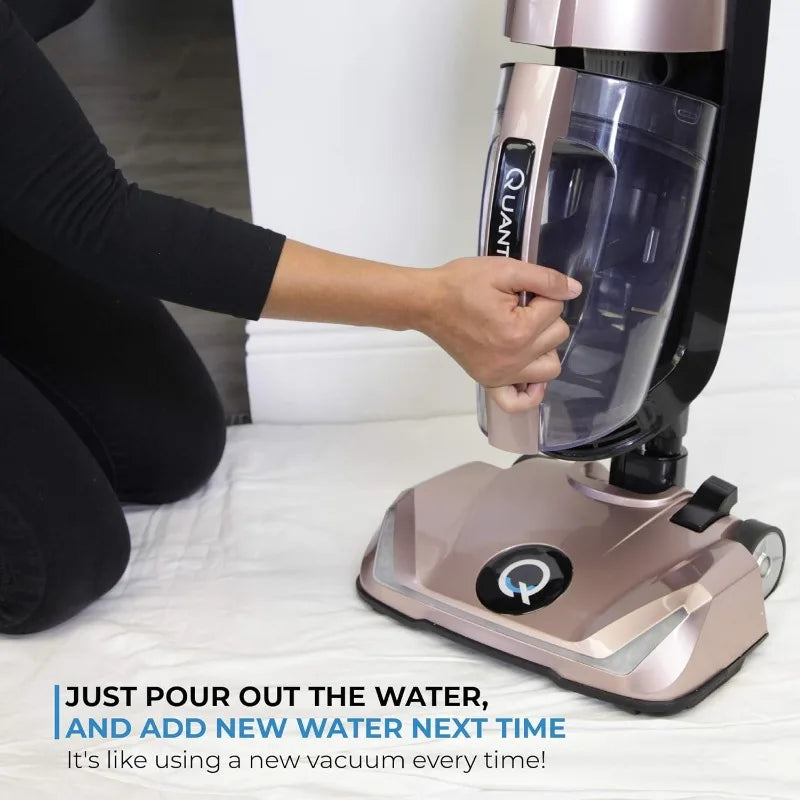 Quantum X Upright Water Filter Vacuum — The Best Bagless Household with Water & Micro Silver Filtration