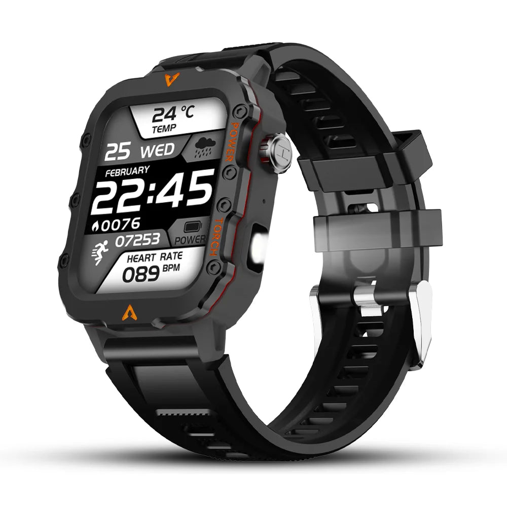 Sports Smart Watch 1.71 Bluetooth Talking Watch Multi Sport LED Flashlight Outdoor Smart Watch