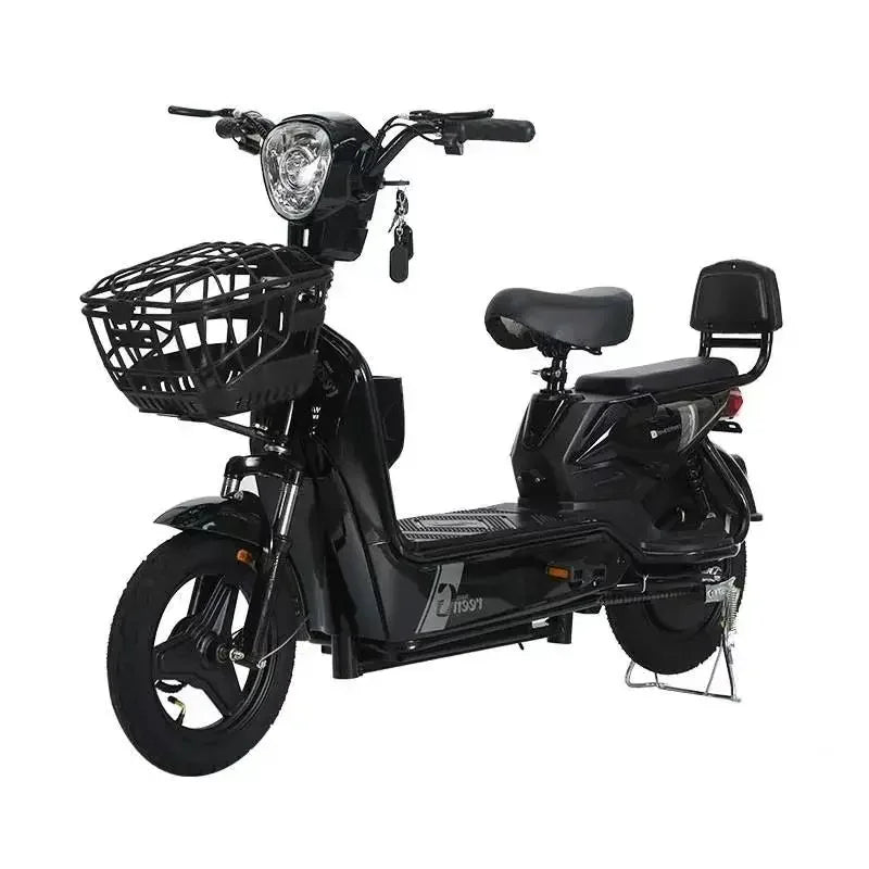 350W 48V 12ah Brushless Electric Bikes Men's And Women's Two Wheel Electric Bicycles 25km/h