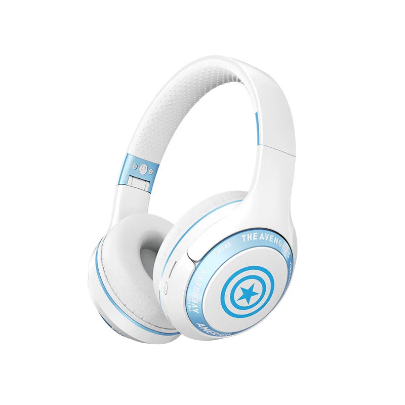 Marvel Spider Man Bluetooth Eagles Over ear Foldable Computer Wireless Headphones Noise Cancellation HIFI