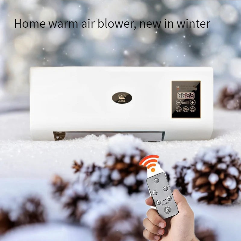 Dual use mobile small air conditioner, bathroom heater, household bedroom wall mounted electric heater, and heat